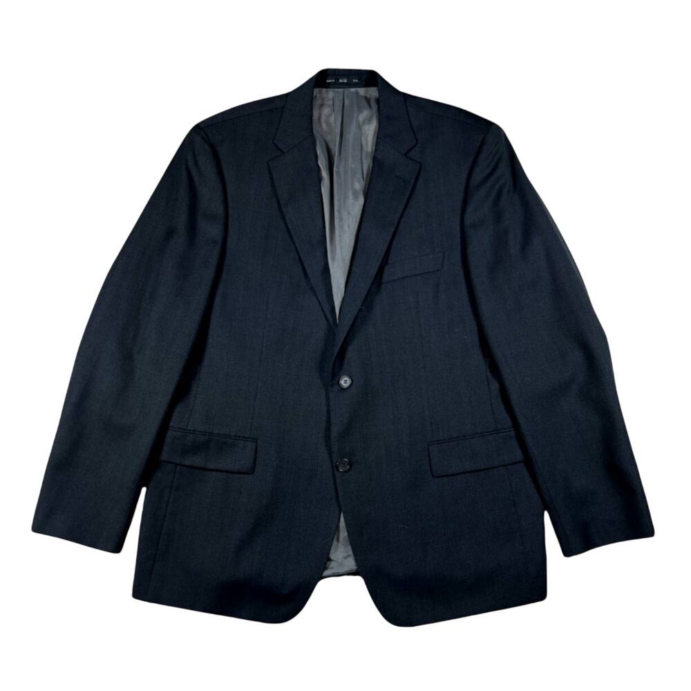 Hugo Boss Gray Suit Wool Blazer | Size 44R